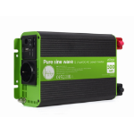 Gembird EG-PWC-PS500-01 netvoeding & inverter Auto 500 W Zwart, Groen