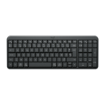 Logitech K250 Compact Bluetooth toetsenbord Universeel RF-draadloos + Bluetooth AZERTY Frans Grafiet