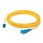 AddOn Networks ADD-SC-LC-12M9SMF InfiniBand/fibre optic cable 472.4" (12 m) OFNR Yellow