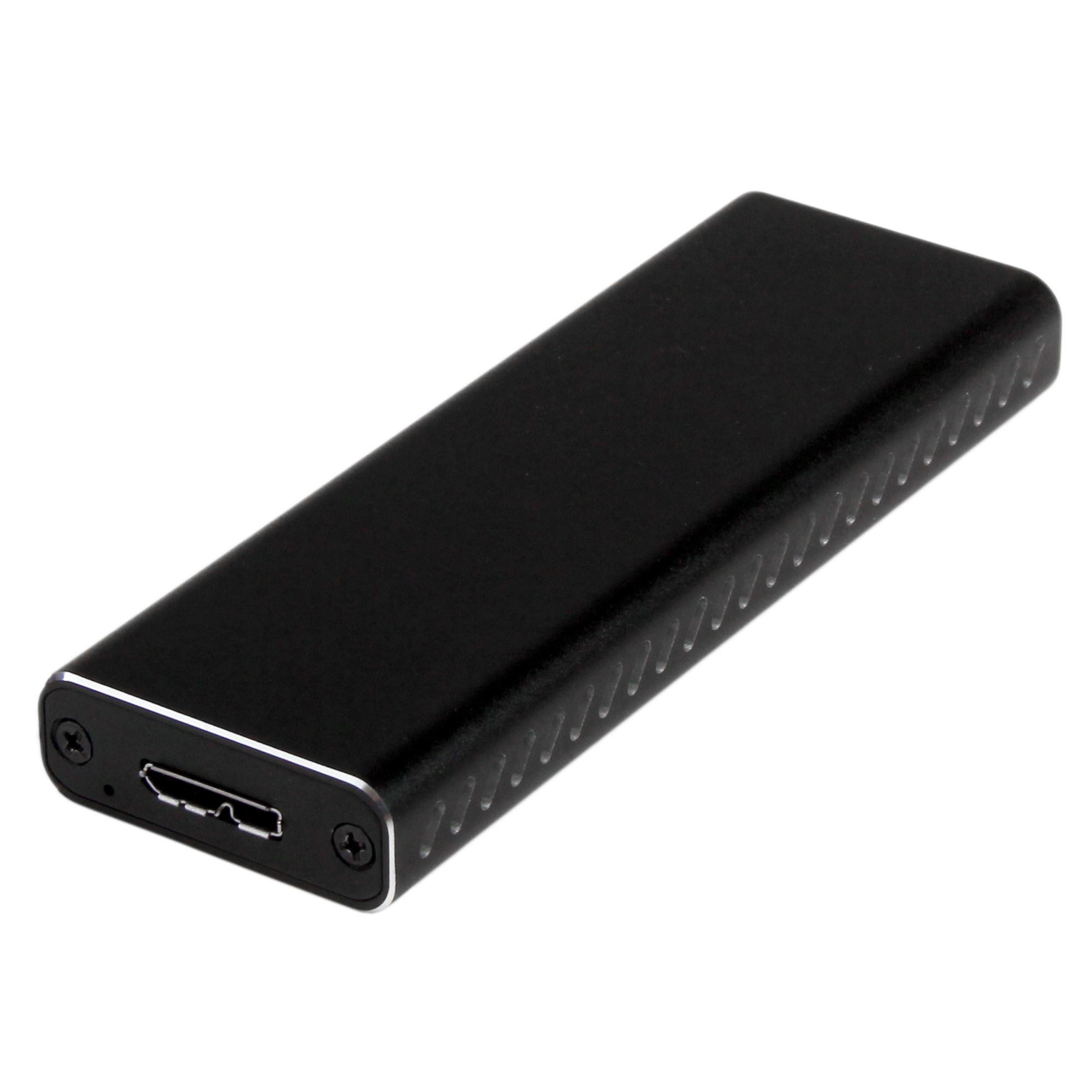 Image of StarTech.com M.2 SSD Enclosure for M.2 SATA SSDs - USB 3.0 (5Gbps)...