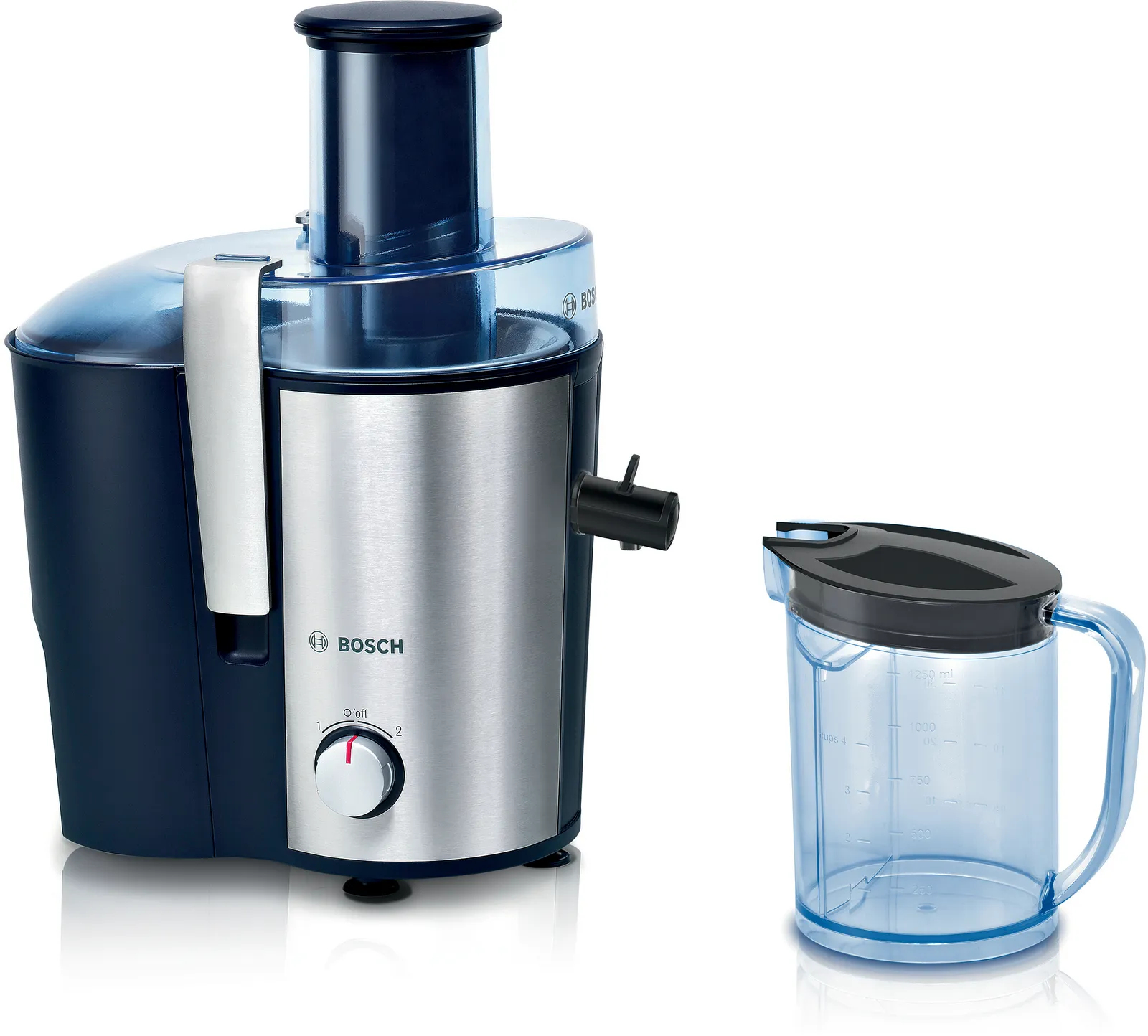 Bosch MES3500 juice maker 700 W Black, Silver