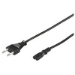 Microconnect PE030712 power cable Black 1.2 m CEE7/16 C7 coupler