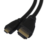 Videk HDMI to Micro D HDMI Audio/ Video Cable 0.5m -