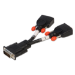 Lindy Adapter Cable DMS59/2x VGA (F)