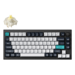 Keychron Q1 Max keyboard Universal USB + RF Wireless + Bluetooth QWERTY UK English Black