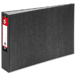 5Star 930515 file storage box Black, Grey