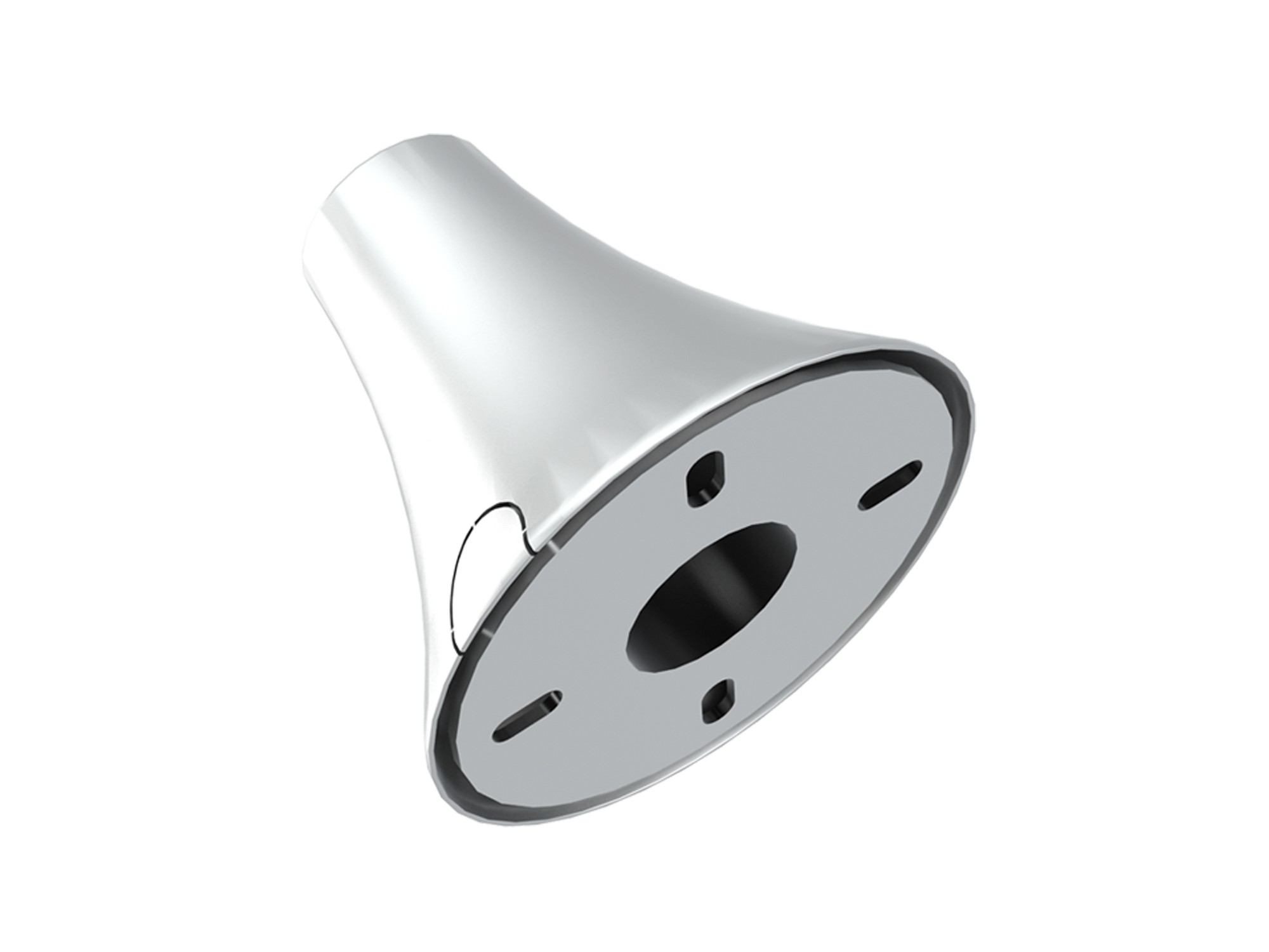 M Pro Series - Floor To Ceiling Plate Chrome thumbnail