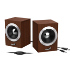 Genius SP-HF280 2-way Brown Wired 6 W