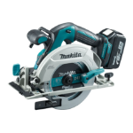 Makita DHS680Z portable circular saw 16.5 cm Green 5000 RPM