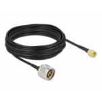 DeLOCK Antenna Cable N plug to SMA plug LMR/CFD100 10 m low loss