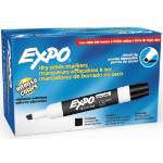 EXPO 80001 marker 12 pc(s) Chisel tip Black