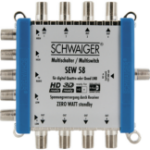 Schwaiger SEW58 531 multischakelaar voor satelliet 5 ingang(en) 8 uitgang(en)