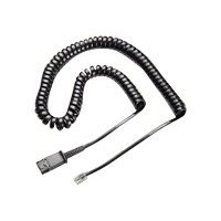 POLY 38340-01 telephone cable 4 m Black