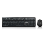 Modecom 7200 Combo keyboard Mouse included RF Wireless Black