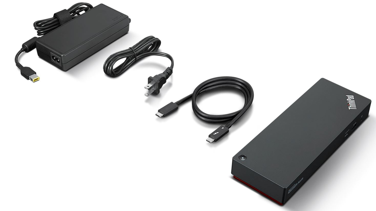 Photos - Other for Laptops Lenovo ThinkPad Universal Thunderbolt 4 Smart Dock Wired Black 40B10135EU 