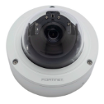 Fortinet 5 Megapixel Fixed Dome IP Camera, 20m IR LED, 2.8mm fixed lens, 1x 10/100 port with 802.3af PoE, Audio, HDR, Wifi, BLE, Vandal proof, Indoor/Outdoor Use, Rated IP67