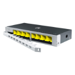 Netis System ST108GD dispositivo de redes Gigabit Ethernet (10/100/1000) Plata