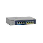 NETGEAR MS108EUP Managed L2/L3 2.5G Ethernet (100/1000/2500) Power over Ethernet (PoE) Grey