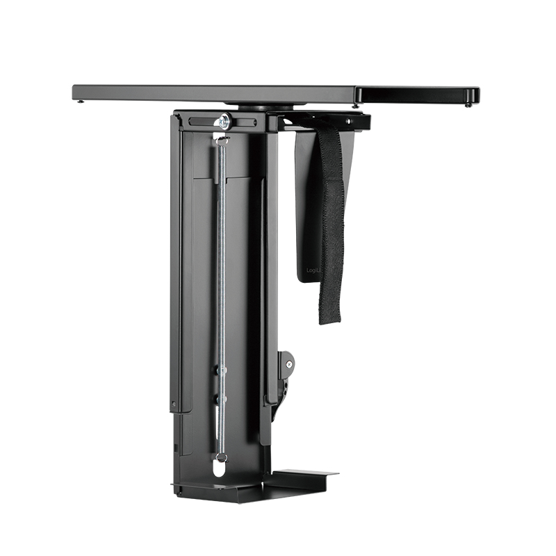 LogiLink EO0031 CPU holder Desk-mounted CPU holder Black