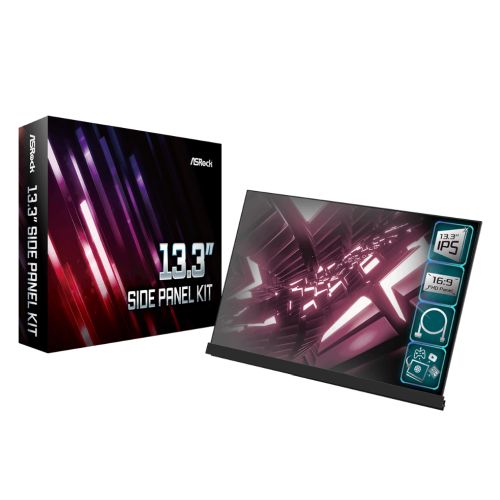 Image of Asrock 13.3" Side Panel Kit - Add a 1080p Display to Your Glass...