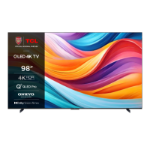 TCL 98C655K TV 2.49 m (98") 4K Ultra HD Smart TV Wi-Fi Black 450 cd/m²