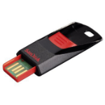 SanDisk 8GB Cruzer Edge USB flash drive USB Type-A 2.0 Black, Red