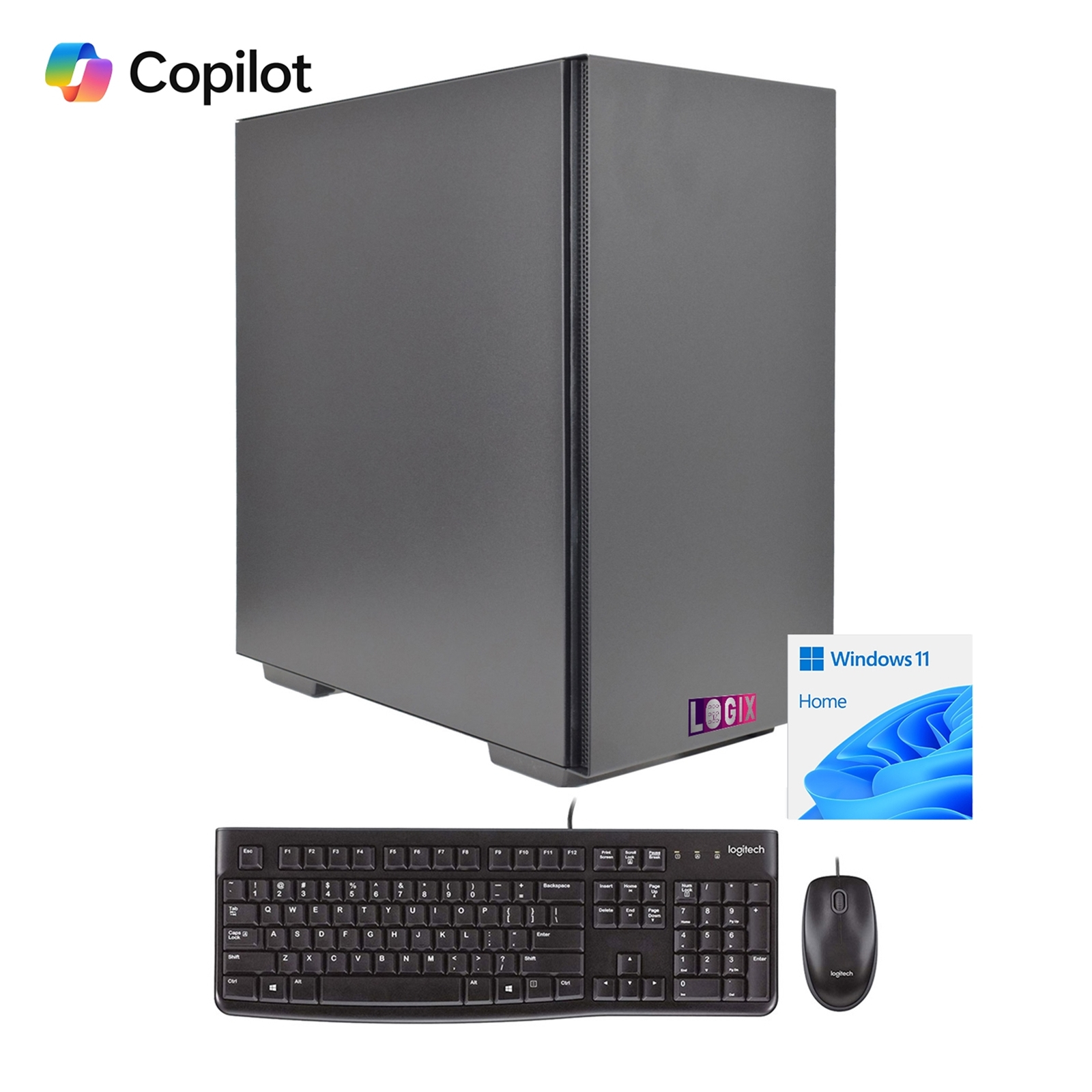Logix Intel Core I3 14Th Gen Quad Core 16Gb Ram With 500Gb Ssd Wireles