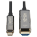 Tripp Lite U444F3-10M-H4K6 video cable adapter 393.7" (10 m) USB Type-C HDMI Black