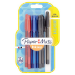 Papermate InkJoy 100 ST Black, Blue, Red Stick ballpoint pen Medium 8 pc(s)