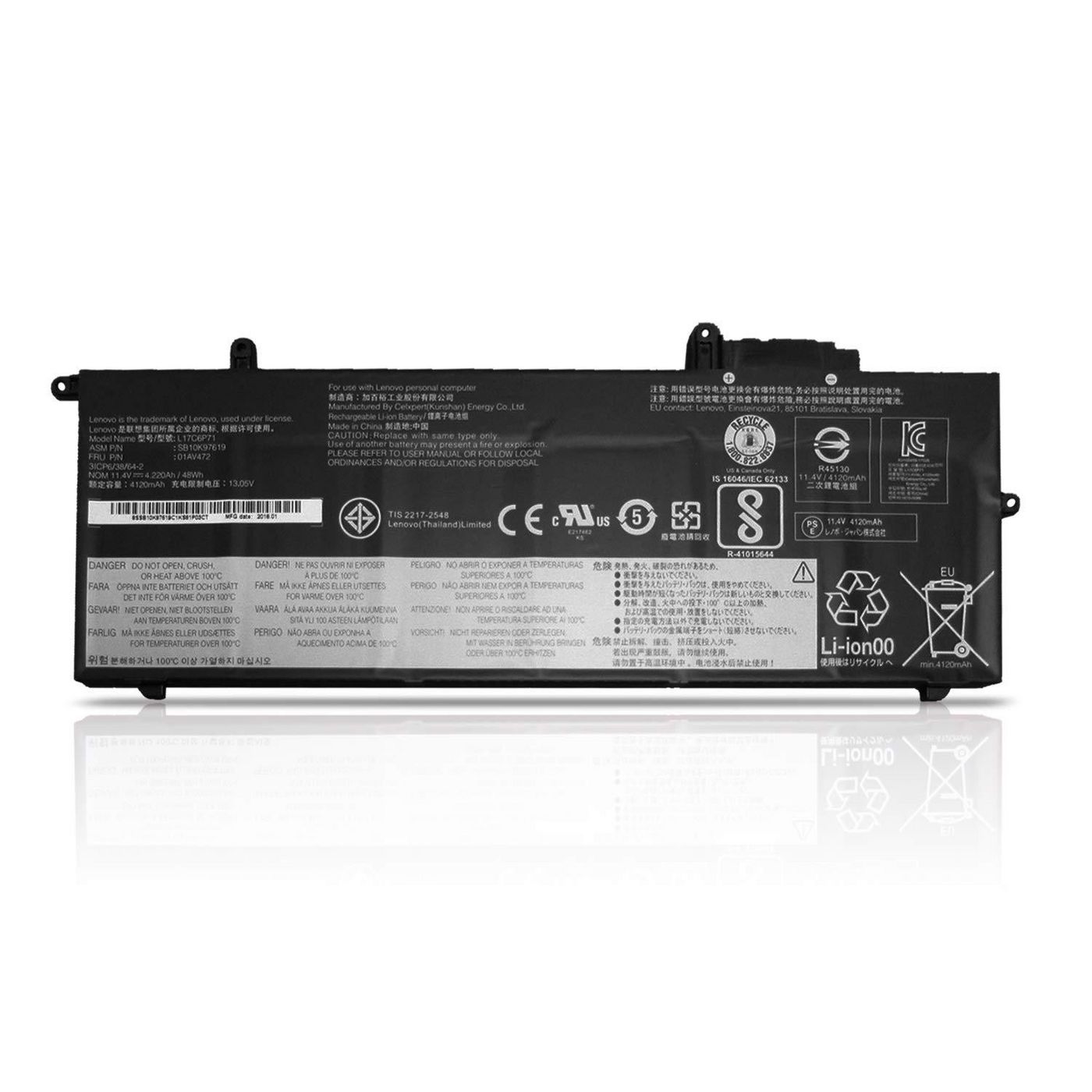 Image of Lenovo Battery 6 Cell **New Retail** - Approx 1-3 working day lead.