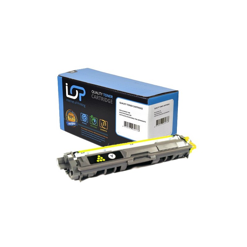 Remanufactured Brother TN241Y / TN242Y Yellow Toner Cartridge