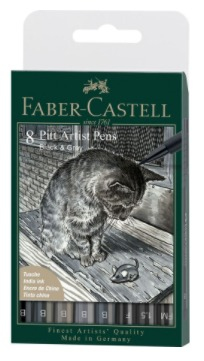Faber-Castell 167171 felt pen Black, Grey 1 pc(s)