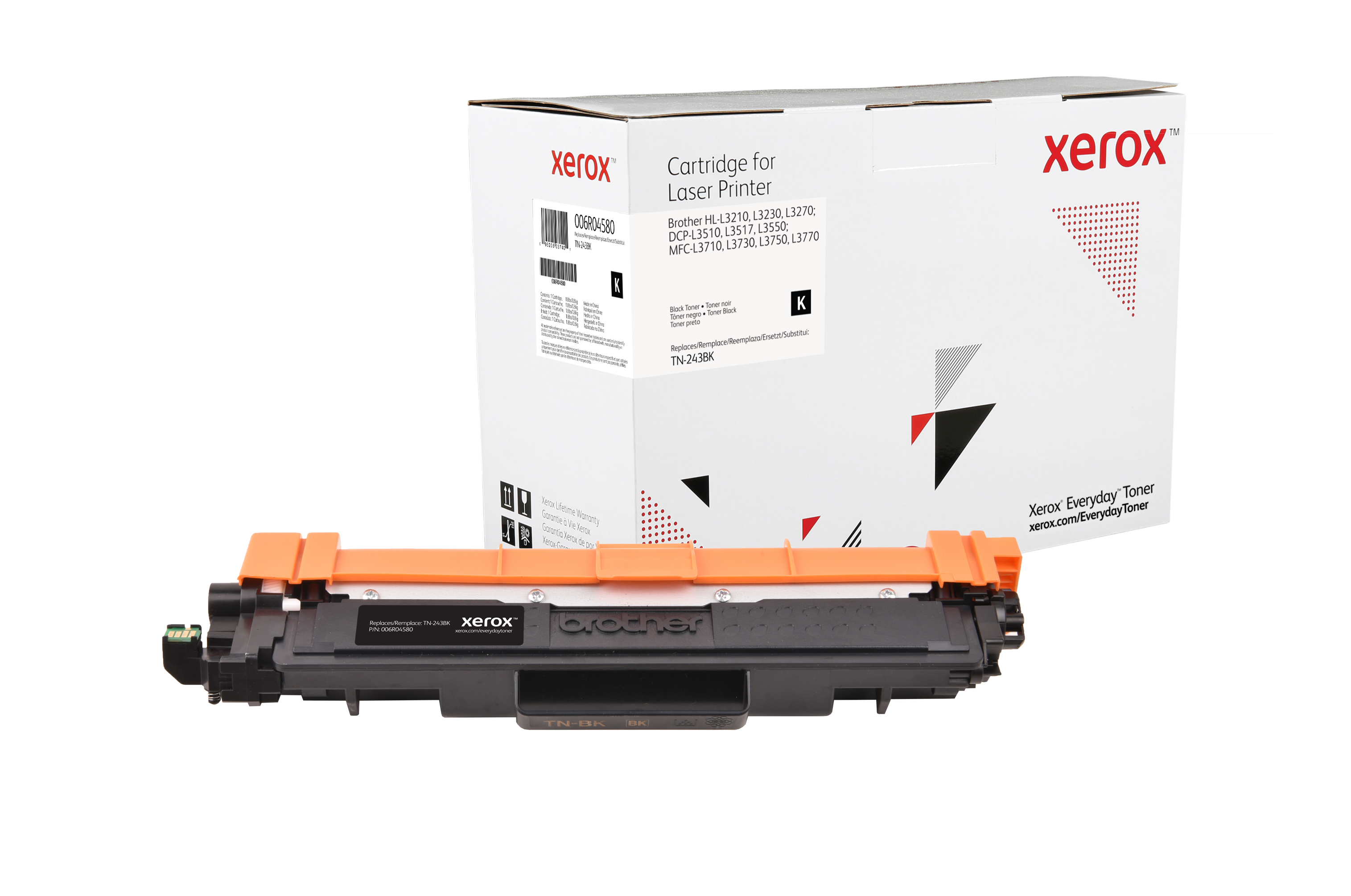 Image of Xerox 006R04580 Toner-kit black, 1K pages (replaces Brother...