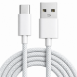 JLC TR52 Braided USB-C (Male) to USB-A (Male) Cable – 1m