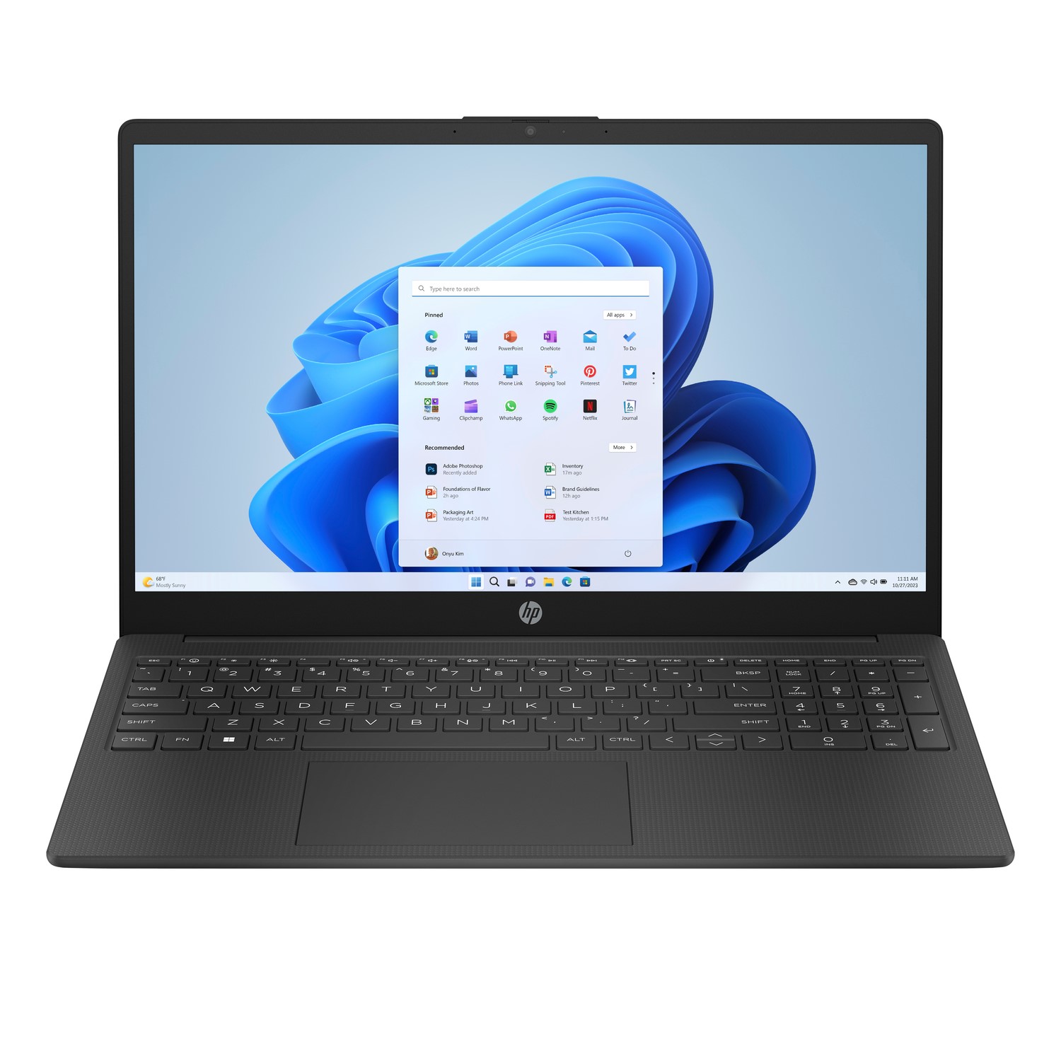 HP HP 15-fc0045na AMD Ryzen 3 7320U 8GB RAM 256GB SSD 15.6 Inch Window