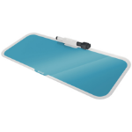 Leitz 52690061 desk pad Glass Blue