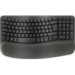 Logitech Wave Keys for Business keyboard RF Wireless + Bluetooth QWERTZ Swiss Graphite