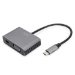 Digitus USB Type-C™ 4 K 2-in-1 Mini DisplayPort + VGA Graphics Adapter