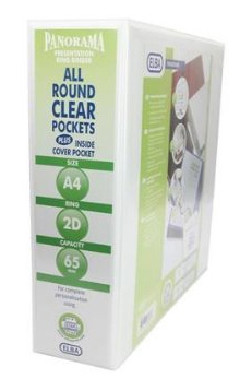Image of Elba 400008048 ring binder A4 White
