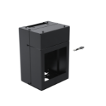 Ergonomic Solutions SpacePole Kiosk SPK212-02 POS-systeemaccessoire Middenmodule Zwart Metaal