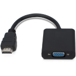 Microconnect HDMVGA1B video cable adapter 0.15 m HDMI Type A (Standard) VGA (D-Sub) Black