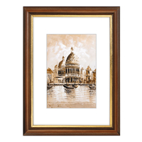 Image of Hama Venedig - Wood - Brown - Single picture frame - Wall - 20 x...