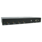 Tripp Lite B320-4X1-MH 4-Port Presentation Switch, 4K 60 Hz (4:4:4) HDMI, DP, USB-C and VGA to HDMI, TAA