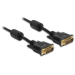 DeLOCK 83189 DVI kabel 1 m DVI-D Zwart