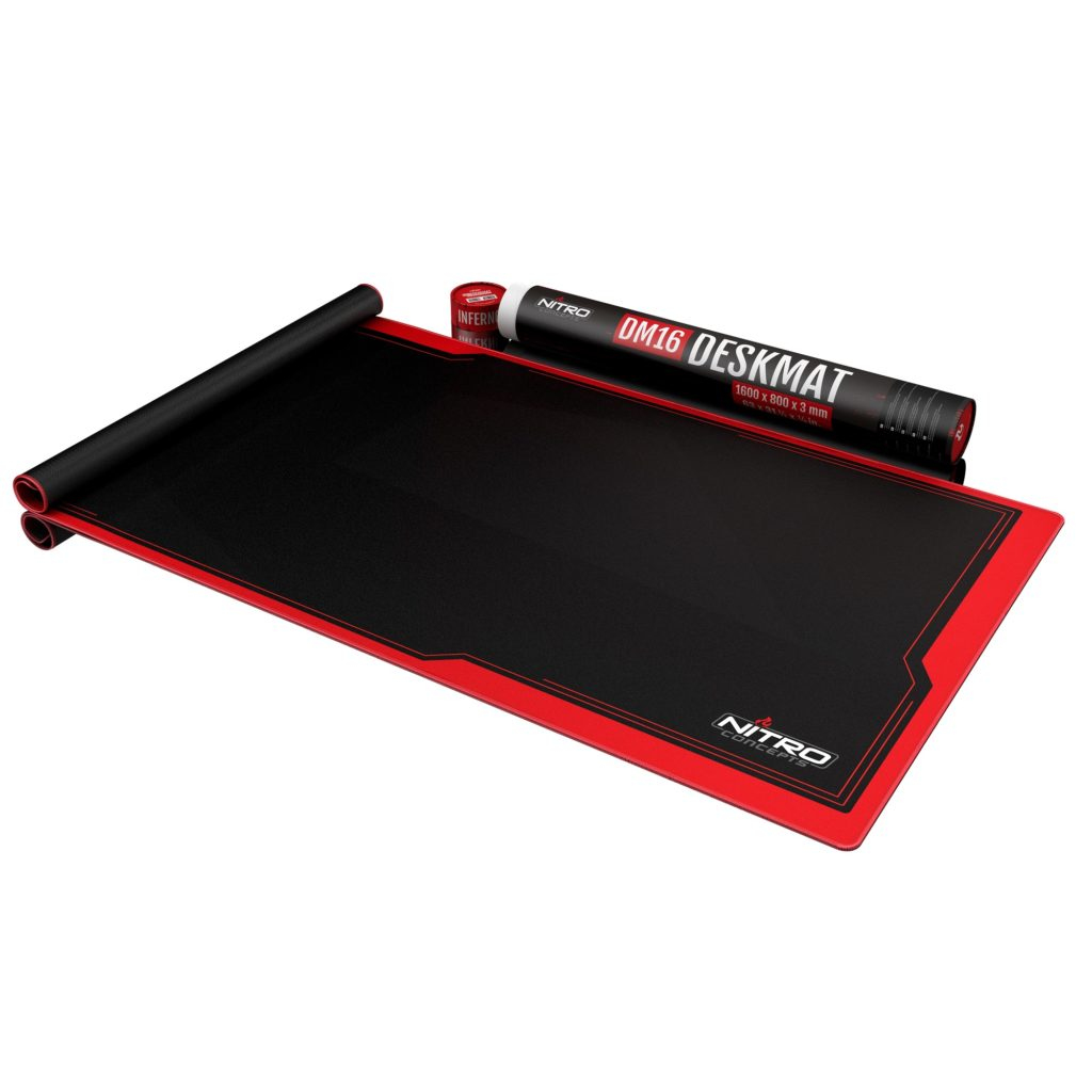 Image of Nitro Concepts DM16 Gaming mouse pad Black, Red