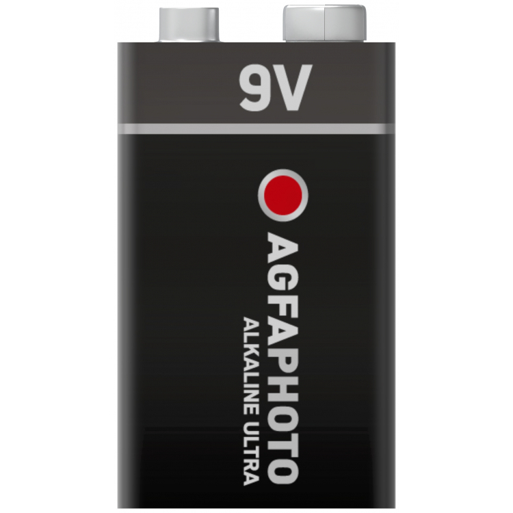 110-851808 AGFA AgfaPhoto Batterie Alkaline Ultra -9V 6LR61 E-Block     1St.