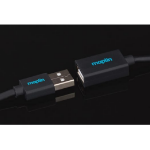 Maplin MAPCUS40-007 USB cable 0.75 m USB 2.0 USB A Black