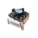 Inter-Tech G-556 Processor Koeler 7,7 cm Aluminium, Zwart