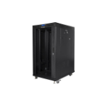 Lanberg FF01-8022-12BL rack 22U Vrijstaande rek Zwart