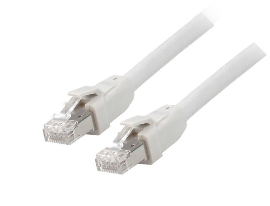 Photos - Cable (video, audio, USB) Equip Cat 8.1 S/FTP  Patch Cable, LSOH, 1.0m, Grey 608010 (PIMF)